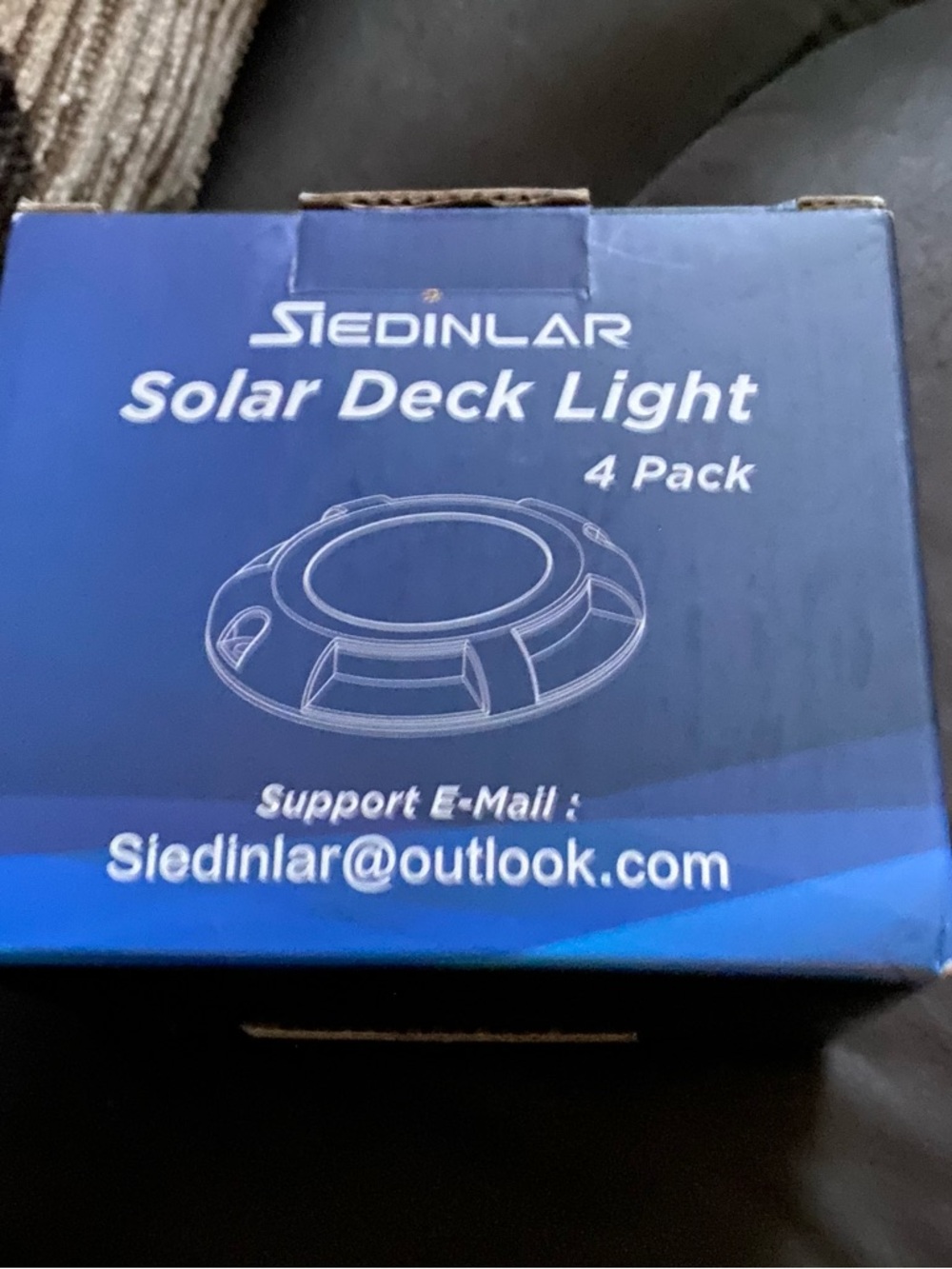 Solar Deck Light 4-Pack